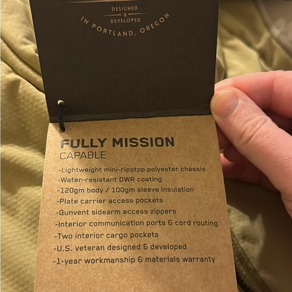 Viktos Bersherken MC Jacket  NWT size XL Combat Proven - Picture 5 of 9